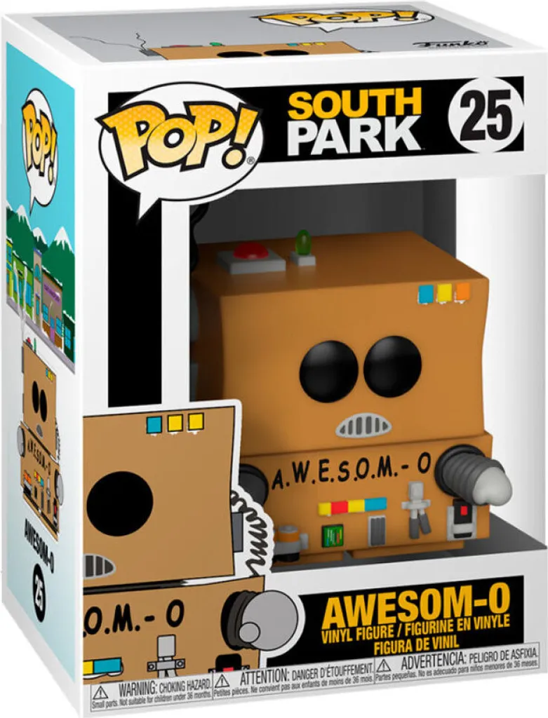 Cadeau Fan South Park Figurine Awesom-o Funko Pop 25 pour Collection