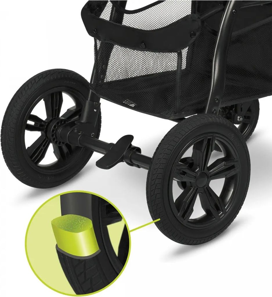 LIONELO Wózek sportowy Annet Tour Grey Stone Zdjęcie produktu 4