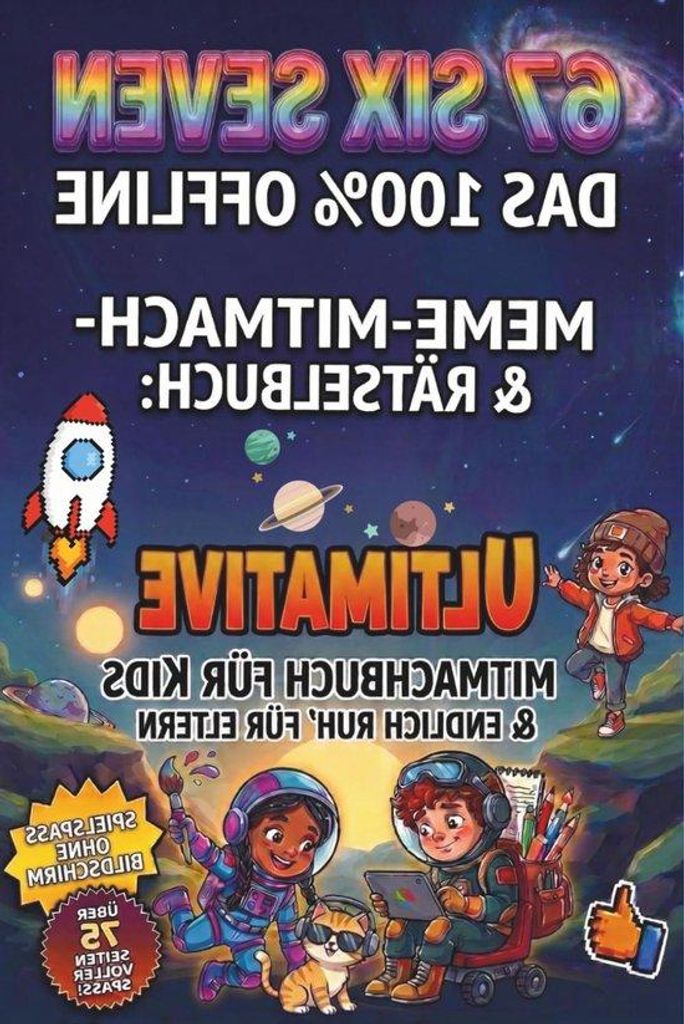 Bildschirmfreies Rätselbuch für Kinder - 93 Seiten - Offline - Multicolor