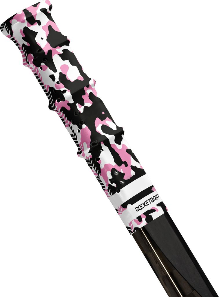 RocketGrip Hole Camo Griff, rosa-schwarz