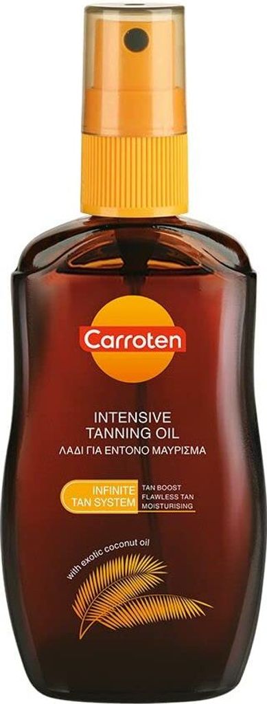Carroten Intensives Bräunungsöl mit Kokosöl SPF0 50ml Produktbild 
