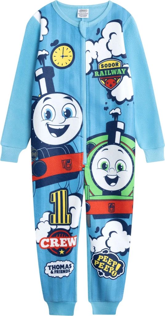 Thomas & Friends - All-in-One Nachtwäsche für Jungen NS9340 (104) (Blau)