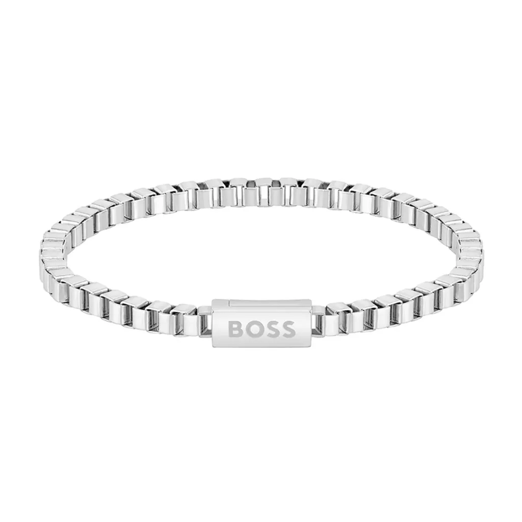 Boss Jewelry 1580288 - Bracciale CHAIN FOR HIM Bracciale in acciaio inossidabile - argento