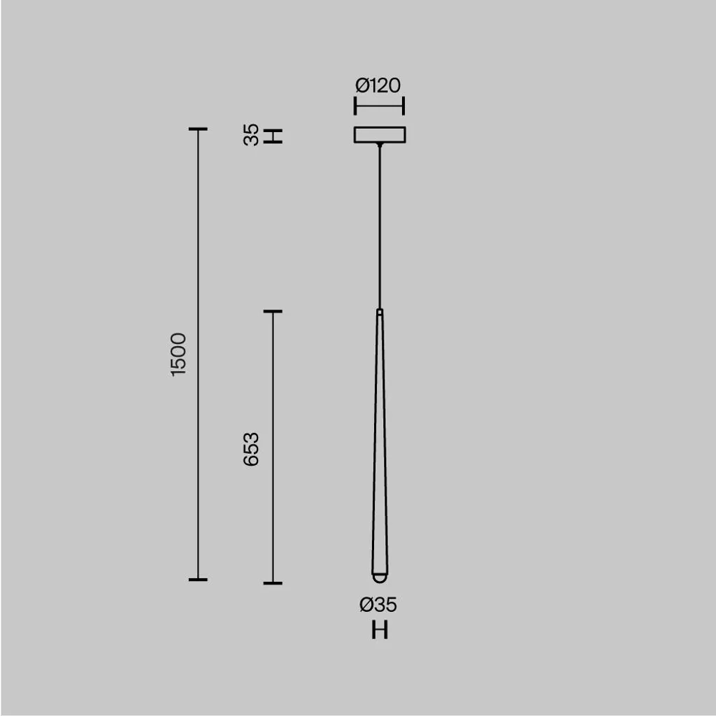 Suspension LED Compacte Cascade MAYTONI pour Petits Espaces Chic - 8