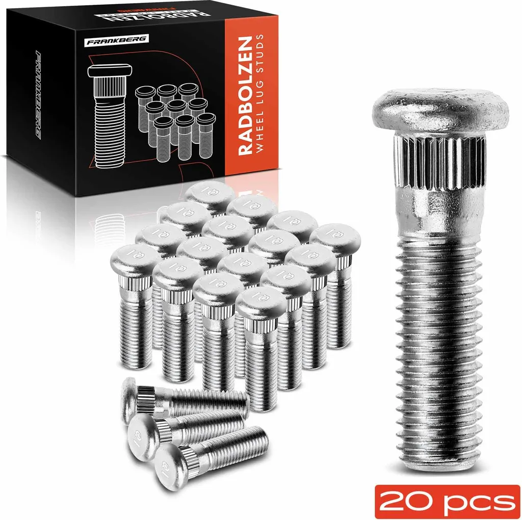 Frankberg 20x Goujon de Roue pour Honda CR-V Civic 7 et Acura Integra