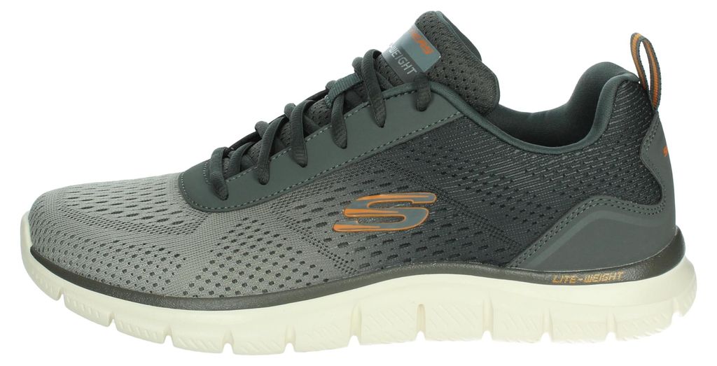 Skechers Track - Ripkent 232399-OLV, Men Training Shoes, Grey, 42 EU