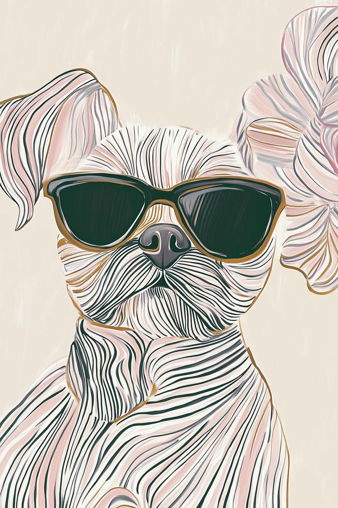 Plakat 20x30cm Prestige Minimalistisch, Innenräume Skandinavischer Stil, Boho