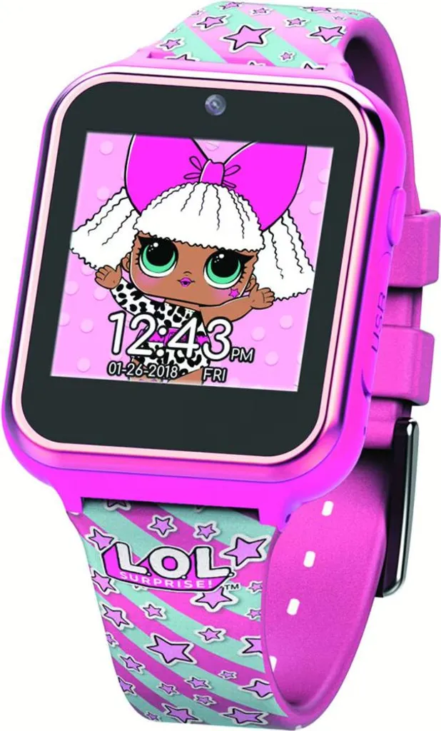 Montre connectée Kids Smart Guard L.O.L. rose avec traceur GPS intégré