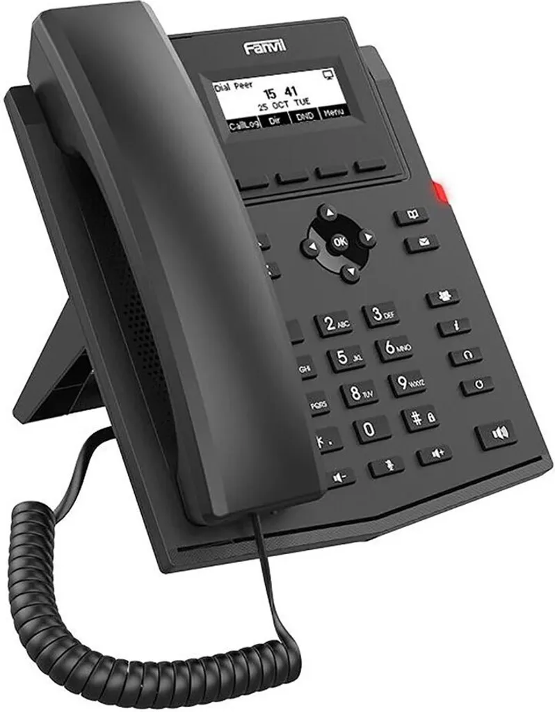 Fanvil X301P Téléphone SIP professionnel écran LCD rétroéclairé et PoE