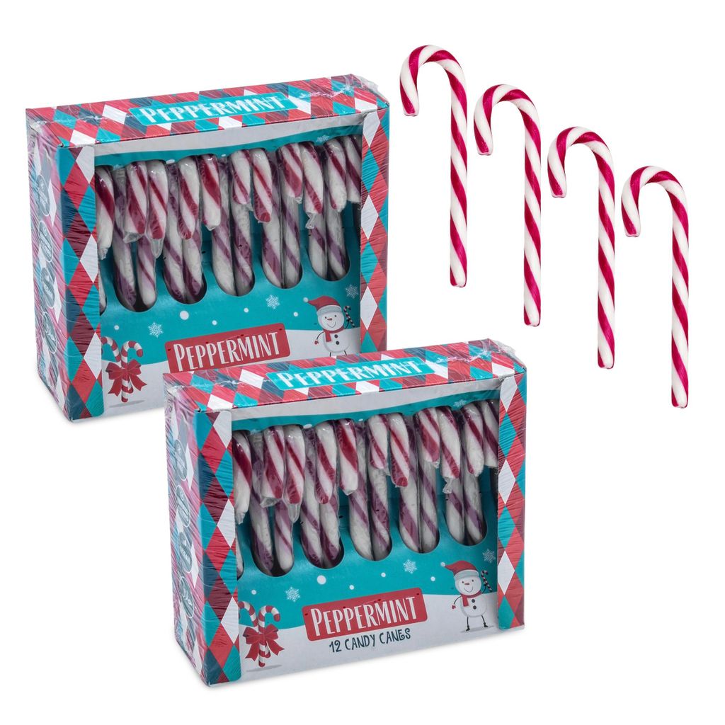 1.09 24x sucre d'orge comestible (2x 12 pièces) - Goût Image du produit 