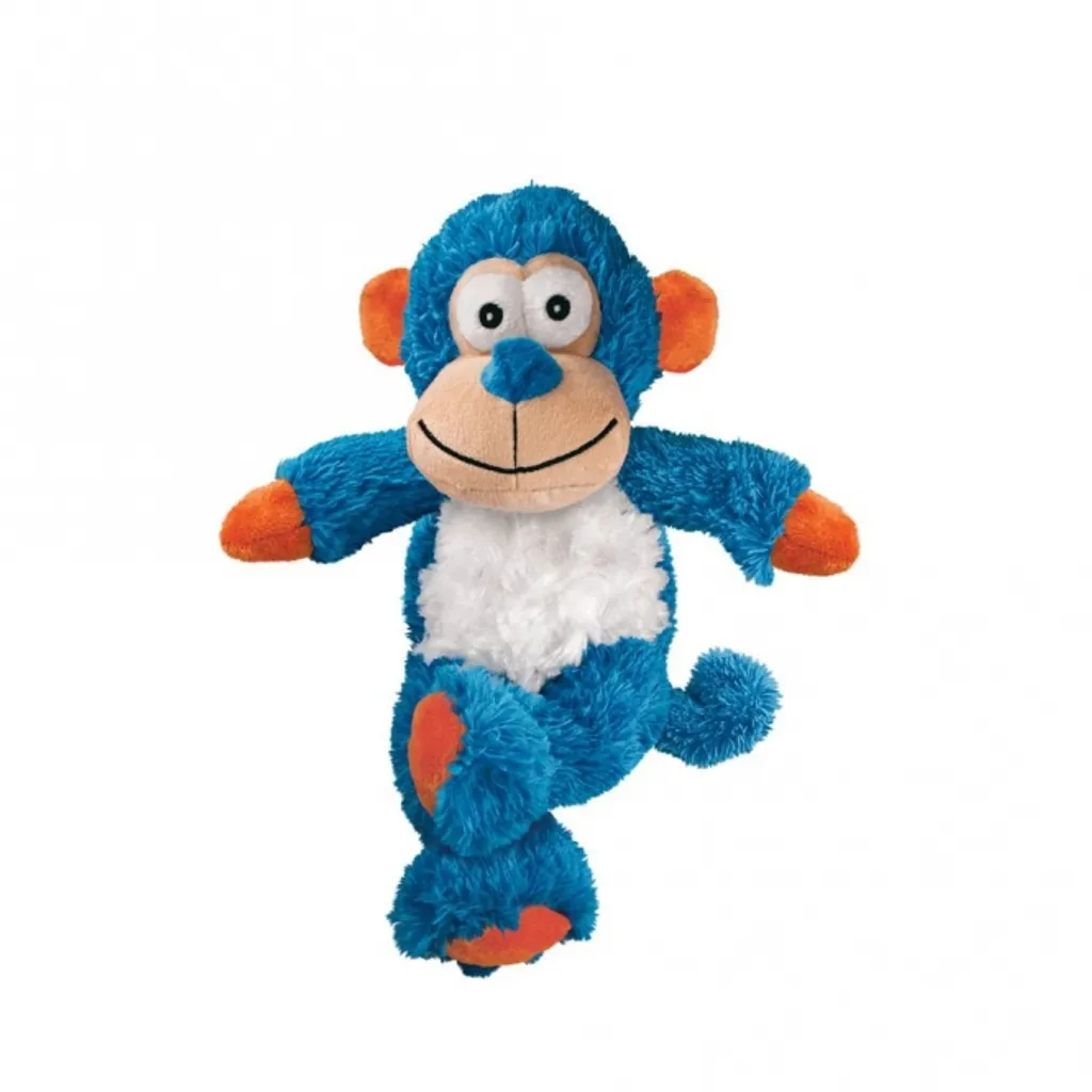 Évitez les peluches déchirées avec le Kong Cross Knots Singe robuste