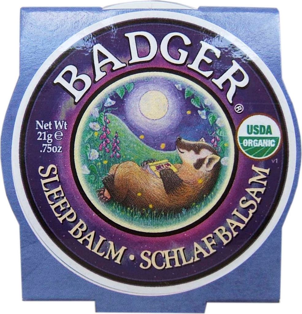 Badger Tin Sleep Balm, mały - Balsam na noc ułatwiający Zdjęcie produktu 