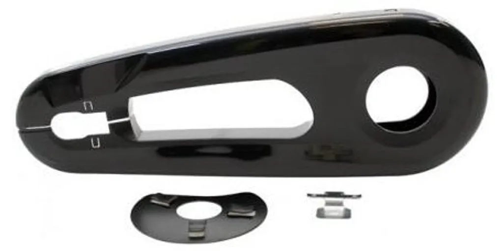 Bikefun Chain Guard 26 Last garde-chaîne vélo noir pour cadre 26 pouces