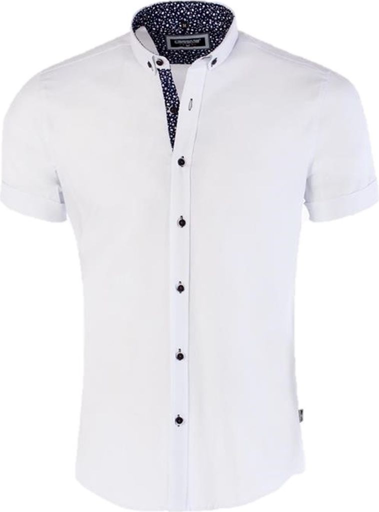 Brandneu Designer Hemd CARISMA Weiß CRM9094 S