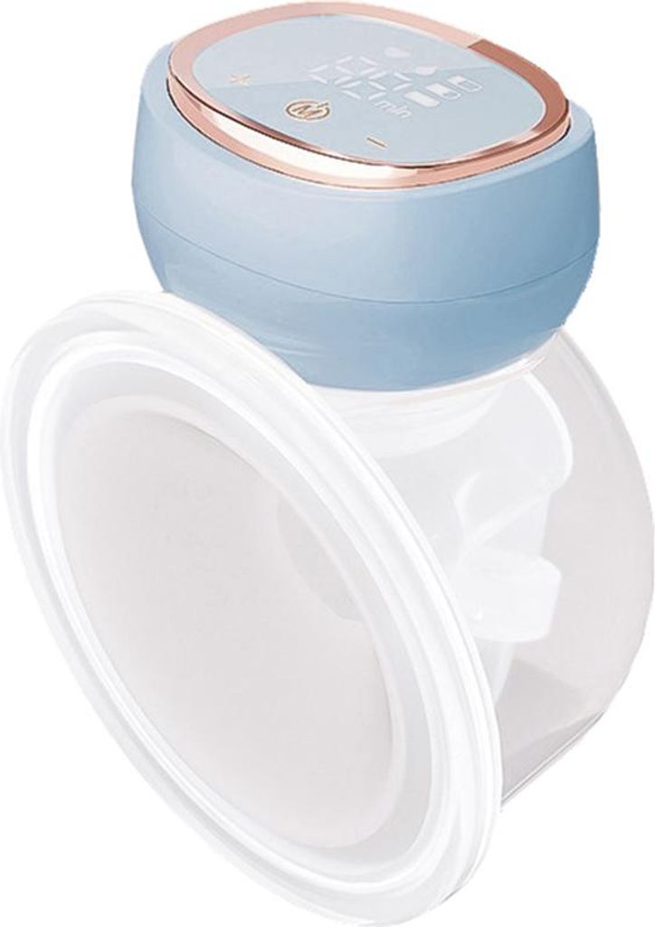 Tragbare Milchpumpe zum Stillen, tragbare elektrische Milchpumpe, freihaendig, 3 Modi, 9 Saugstufen, geraeuscharm, mit 24 mm Silikonflansch, 150 ml...