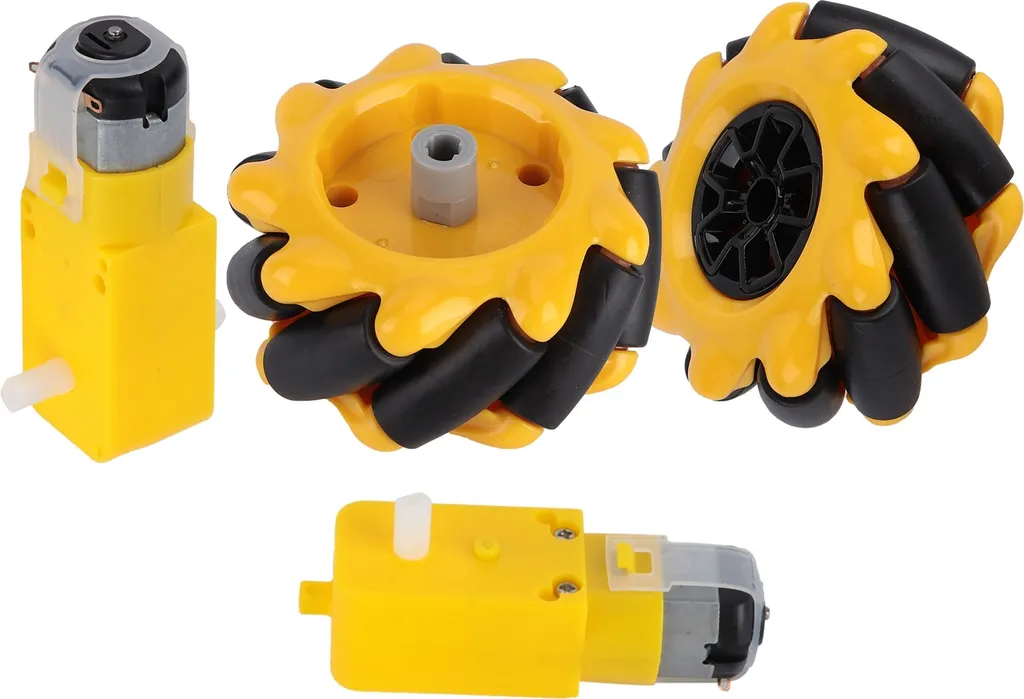 Ruota Mecanum per TT Motor Geared Smart Robot Car Parts Accessori DIY Toy Components 60 mm - 3