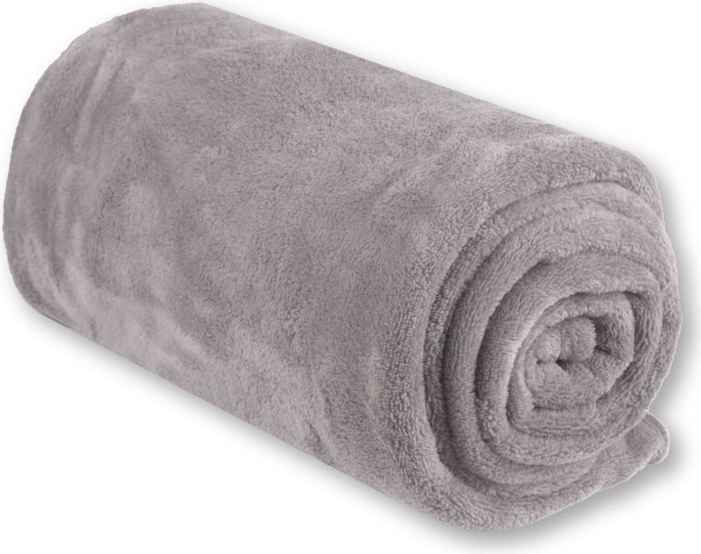 2 Coperte Morbide In Microfibra – Grigio, 70x100 Cm, Poliestere 220 G/m², Lavabili, Per Divano E Viaggio - 3