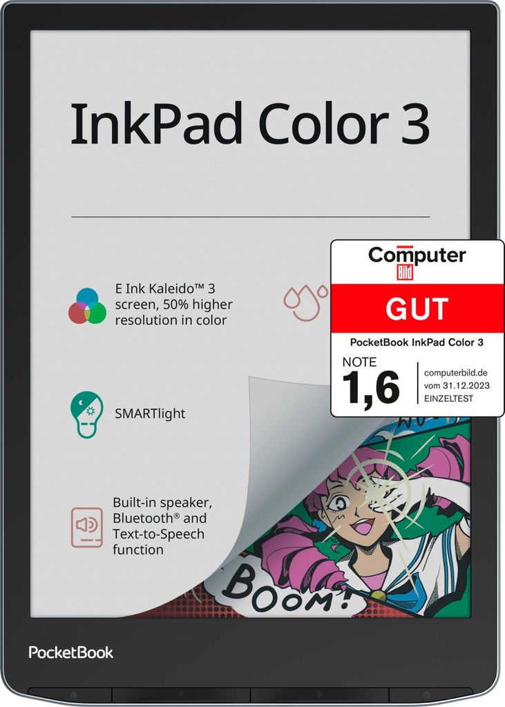 PocketBook InkPad Color 3 mer agitée Image du produit 