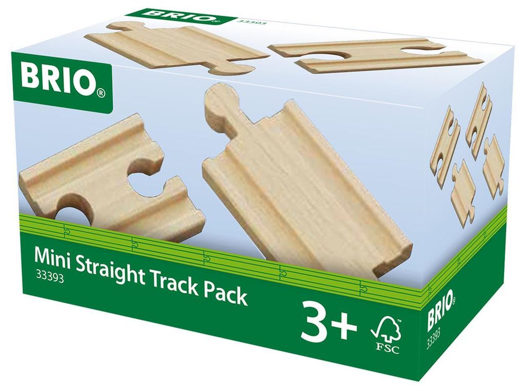 BRIO Mini Straight Track pack, Model Railways Parts & Produktbild 