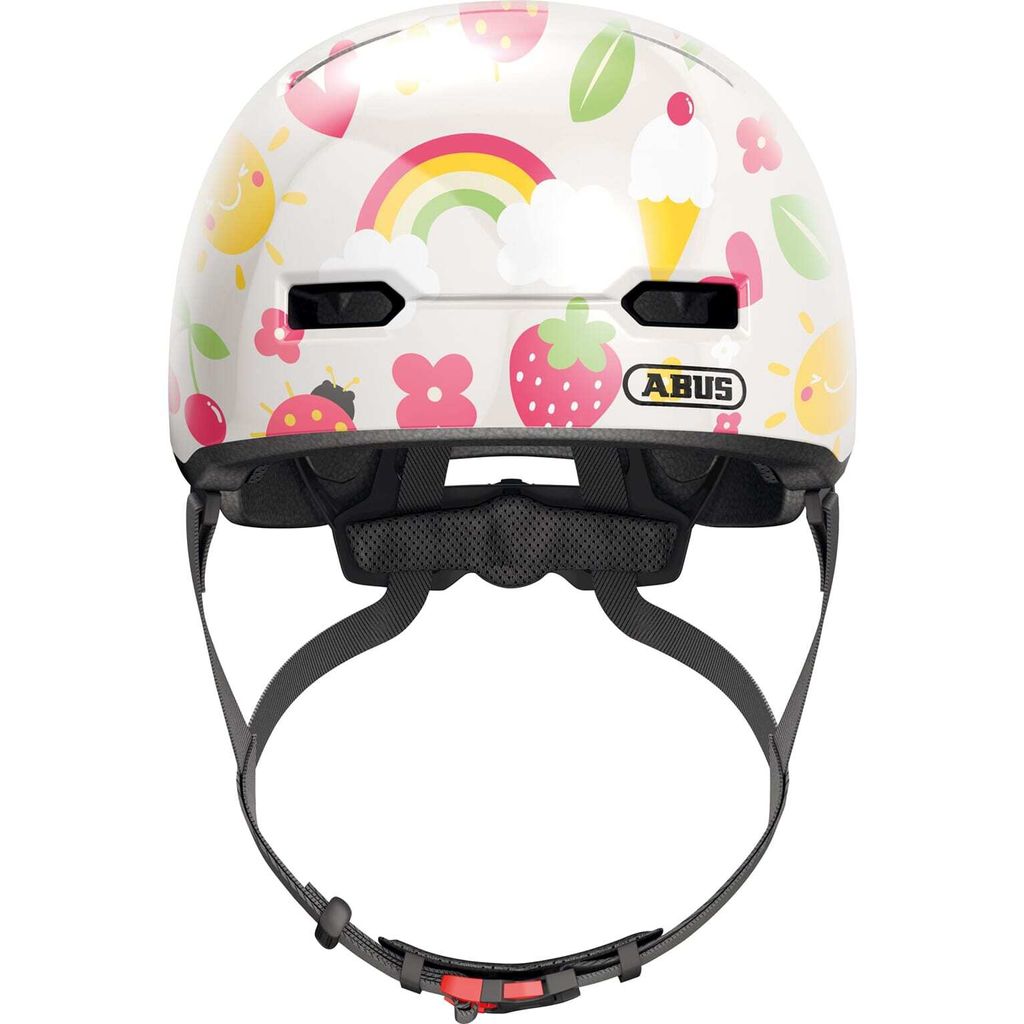 ABUS Kinderhelm Skurb Kid  Stylischer Skater-Fahrradhelm Mit Zopfplatz Fr  Jungen & Mdchen, Robust & Belftet Kinderhelm Mit Zopfplatz