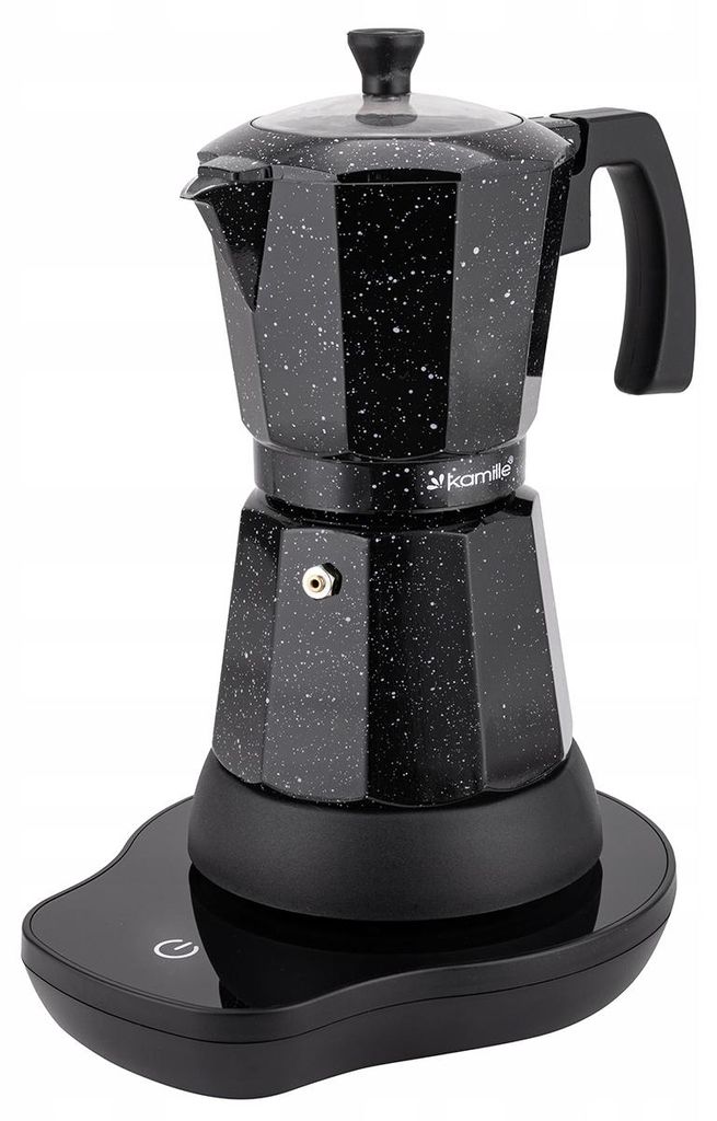 ELEKTRISCHE KAFFEEMASCHINE 300 ml KAFFEEBEREITER ESPRESSO-MASCHINE 500 W KAMILLE