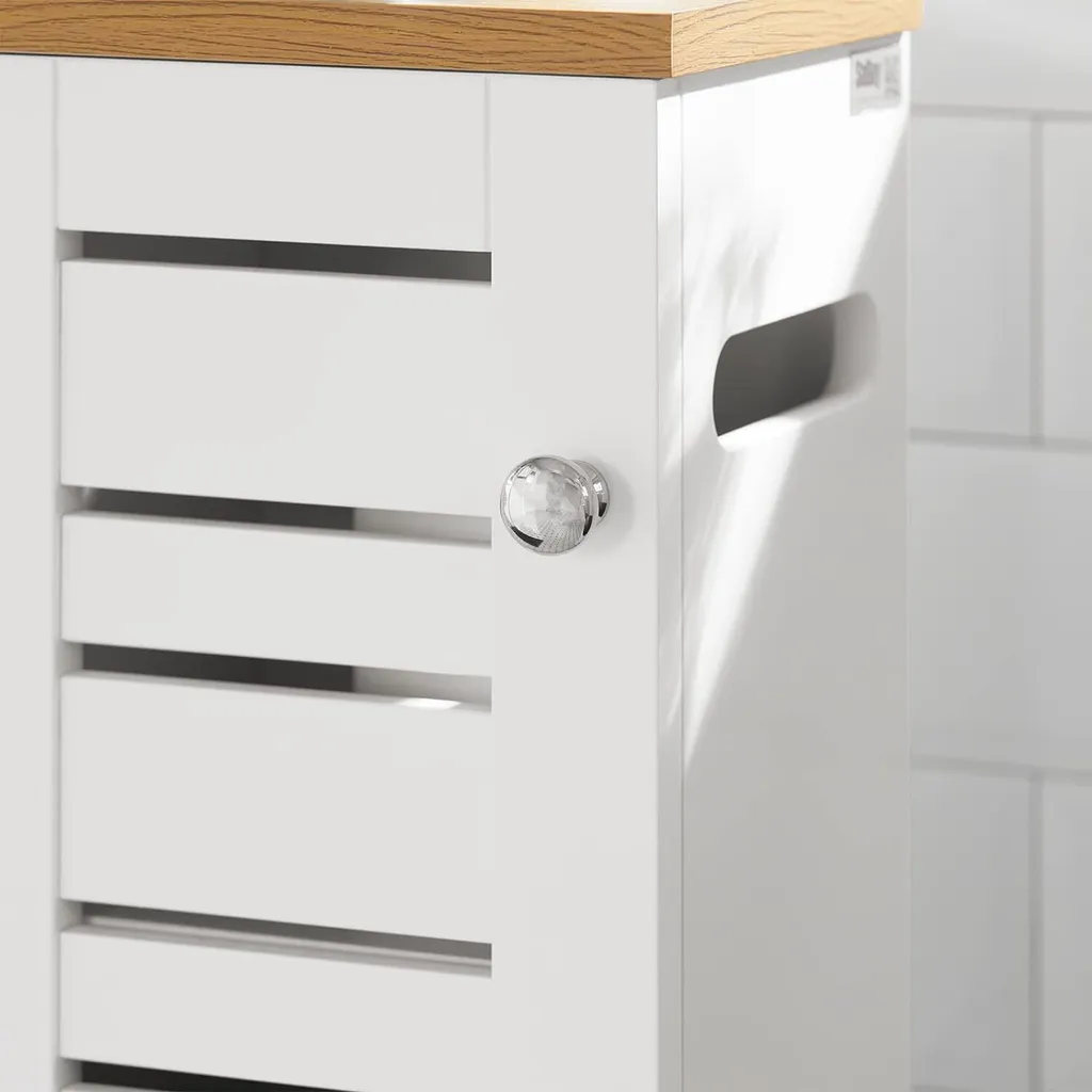Recensione SoBuy Mobiletto Bagno Stretto: Montaggio Facile e Durata - 4