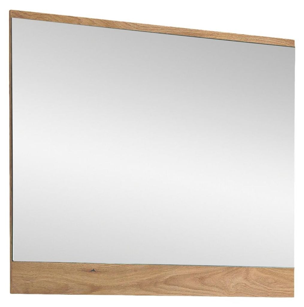 Wandspiegel FARGO 80x70 cm, Rahmen Holznachbildung, Trägerplatte Eiche-Evoke Nachbildung