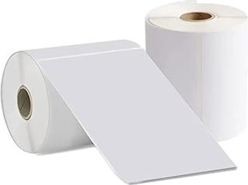 2 Rotoli Etichette Termiche 100x150 mm per Spedizioni - Adesivo Forte