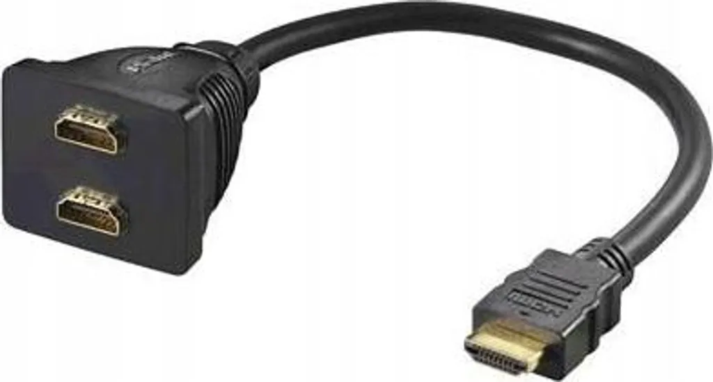 Répartiteur HDMI MicroConnect Hub Vidéo pour Double Écran 4K et 1080p