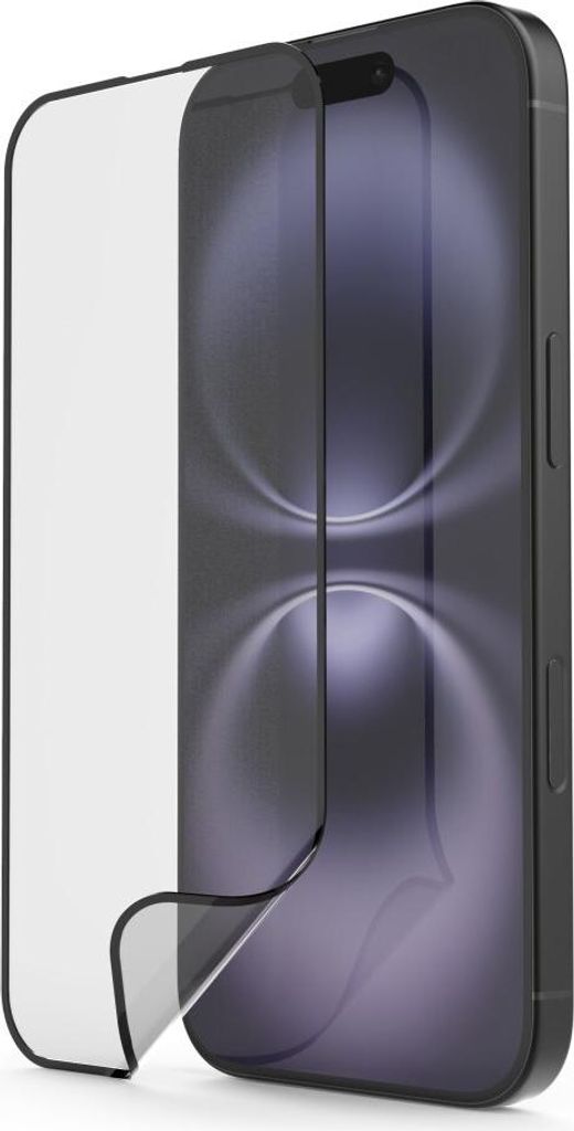 Hama Displayschutz "Super Hybrid" für Apple iPhone 16 Plus, Montagehi