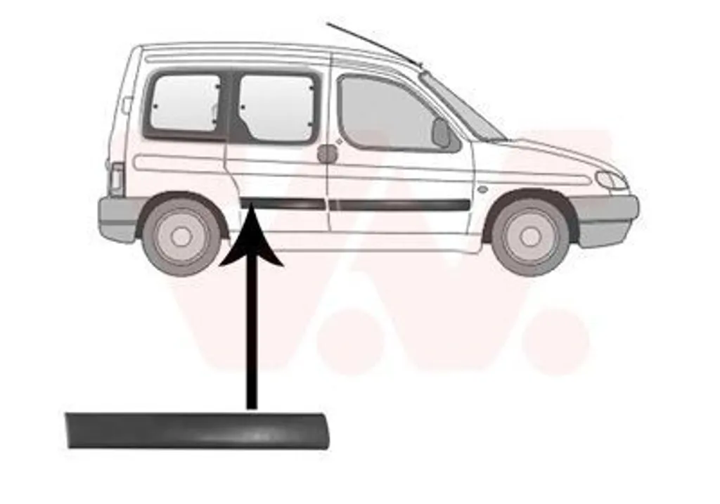 Baguette protection porte Citroën : remplacez votre pièce 0903426 usée