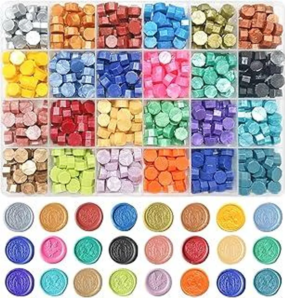 Recensione Kit Ceralacca Ottagonale 720 Pezzi per Fai-da-te