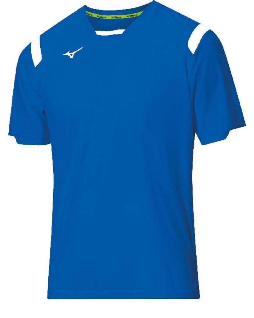 Mizuno Uni TEAM PREMIUM GAME SHIRT - X2FA9A02, Farbe:Blau, Textil:L