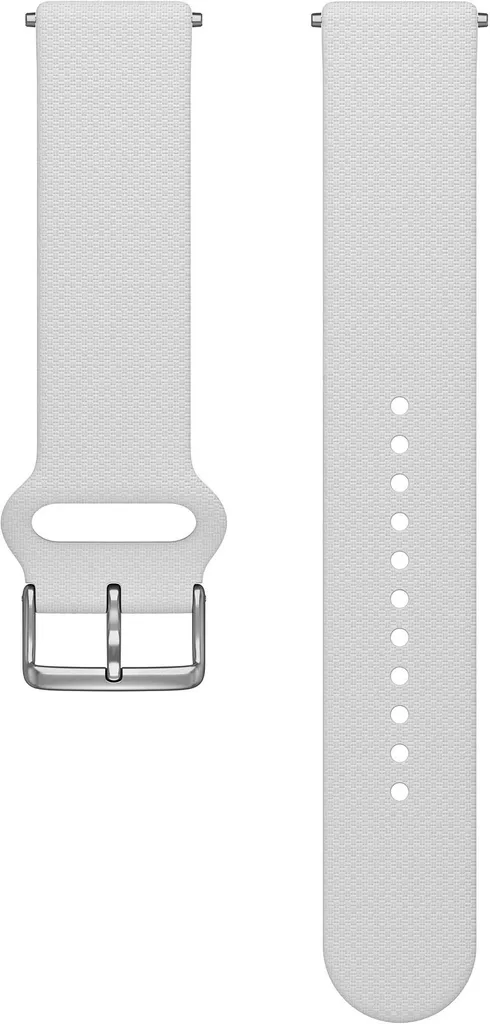 Bracelet Polar Ignite 2 Blanc en Silicone - Confort et Design Minimaliste