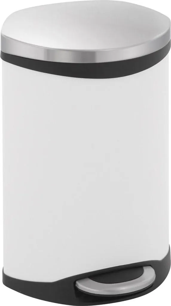 Poubelle Inox 10L Shell Bin EKO - Fermeture Silencieuse et Revêtement Mat