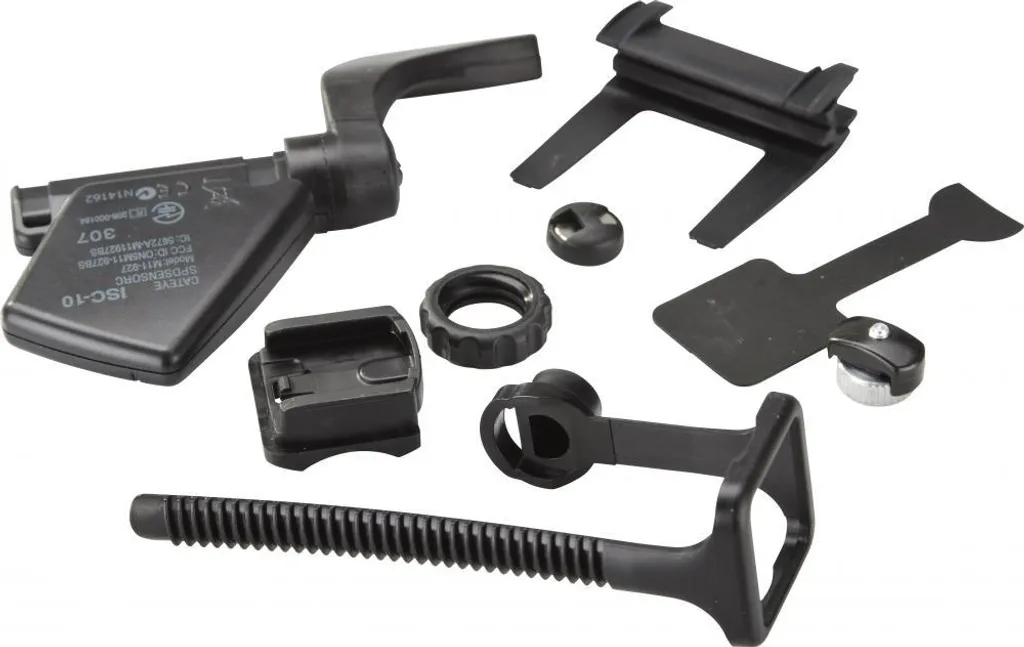 Kit capteur et support CATEYE 2,4 GHz noir en taille unique pour vélo