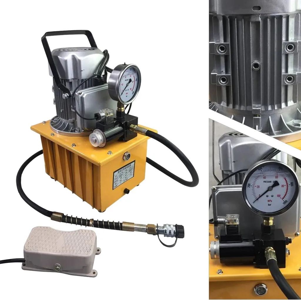 Groupe hydraulique électrique 700 bar 750W à commande par électrovanne
