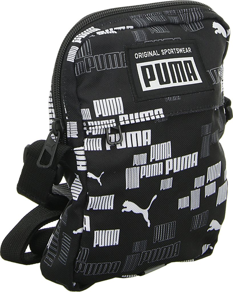 Schuh Puma Uni Academy Portable Schwarz-Logo Aop Blau