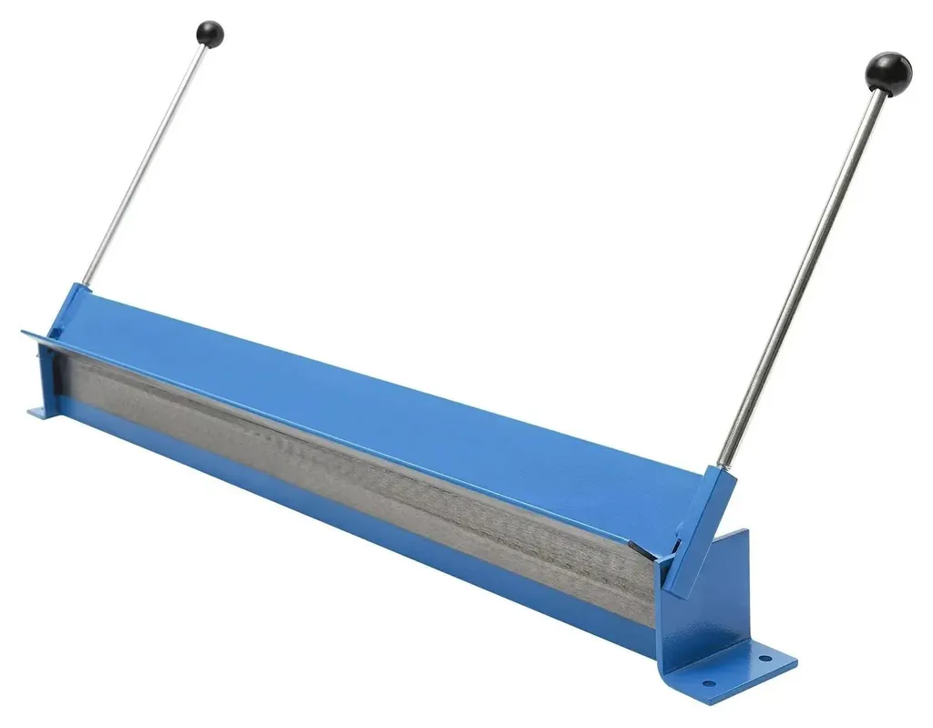 Machine à plier la tôle 135 degrés en acier robuste modèle Pro bleu