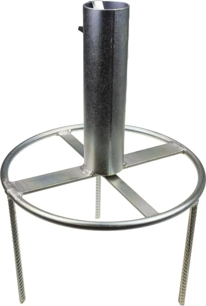 Pied de parasol robuste 1000g insertion sans outil - Support STUBAI 25mm