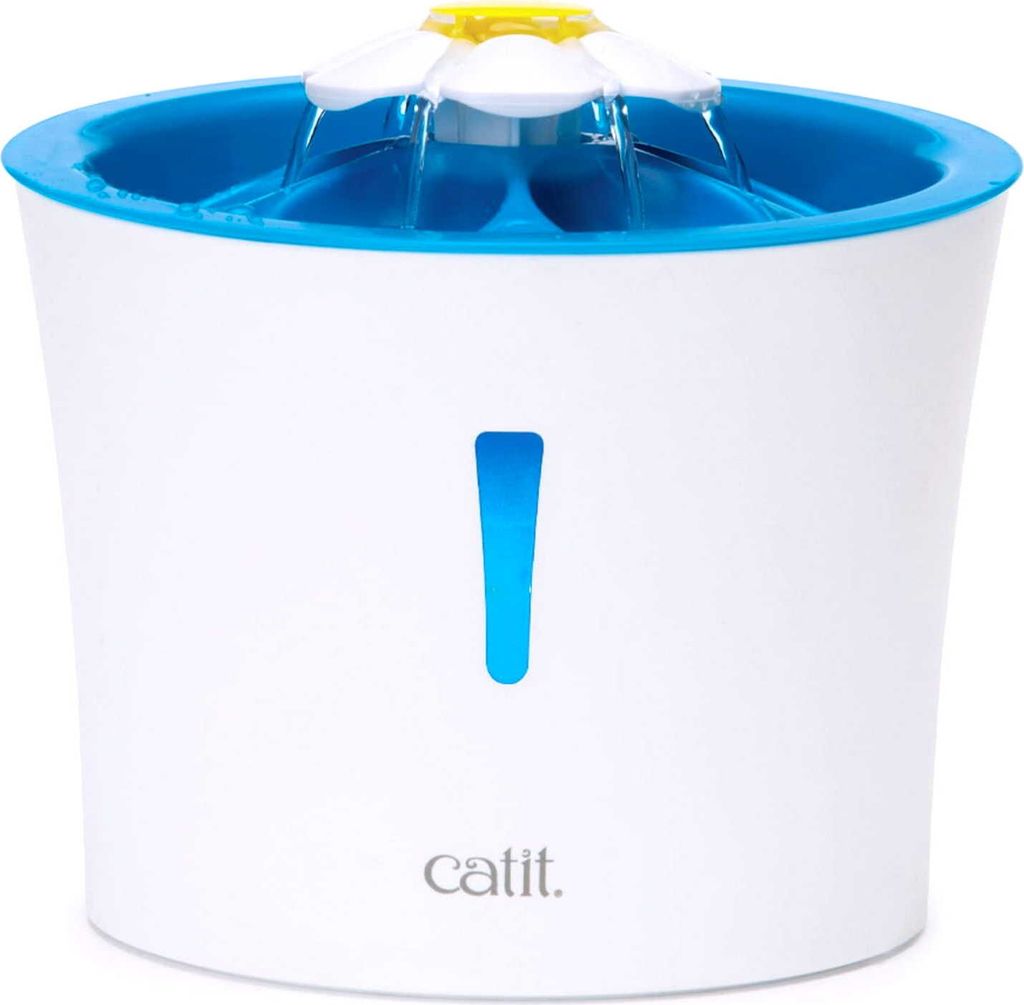 Fontaine à fleurs Catit pour chats, 3L, avec veilleuse DEL Image du produit 