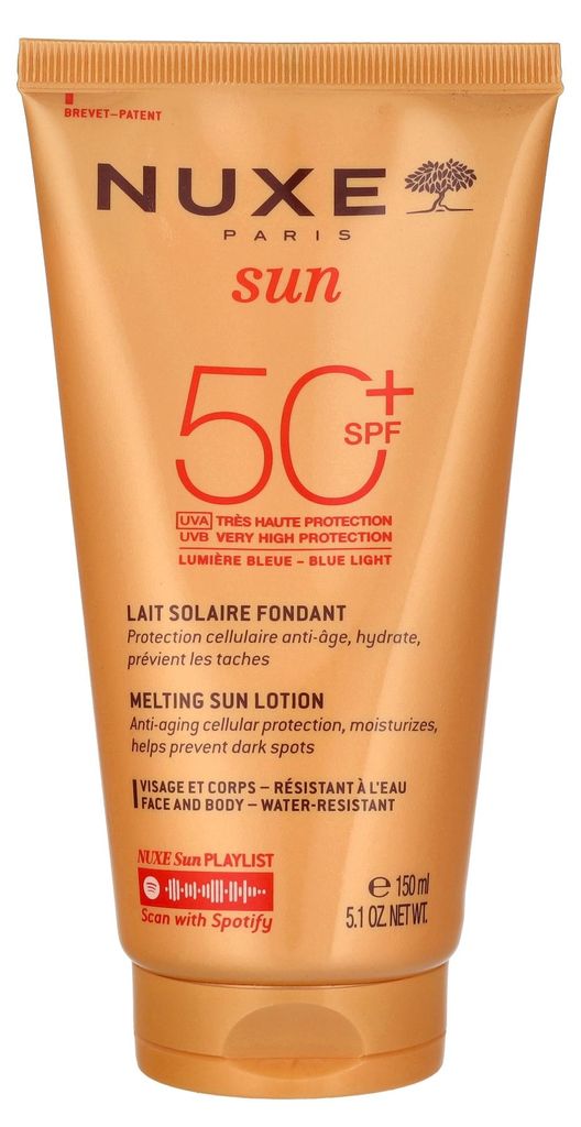 Face Nuxe Sun Melting Lotion High Protection SPF50 Produktbild 