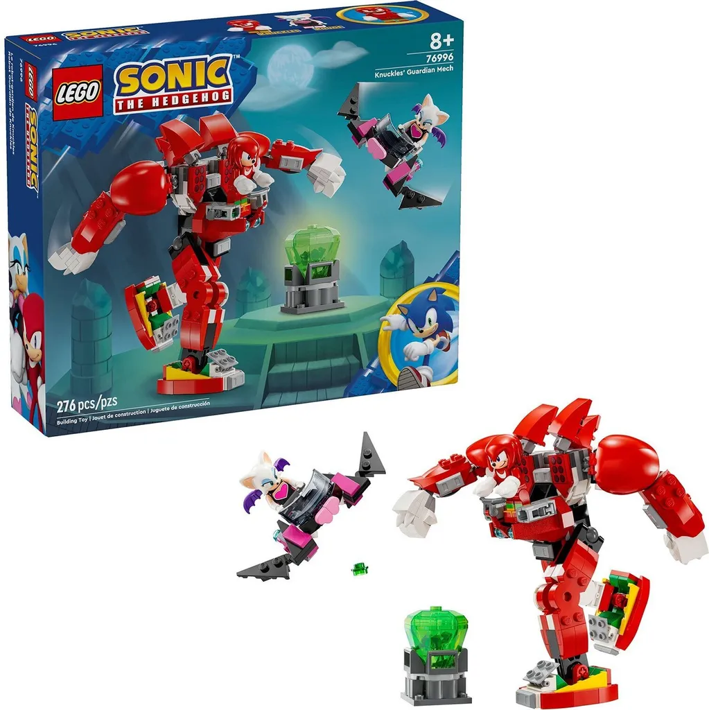Protection de la Master Emerald avec le Robot LEGO Sonic 76996 Knuckles - 37
