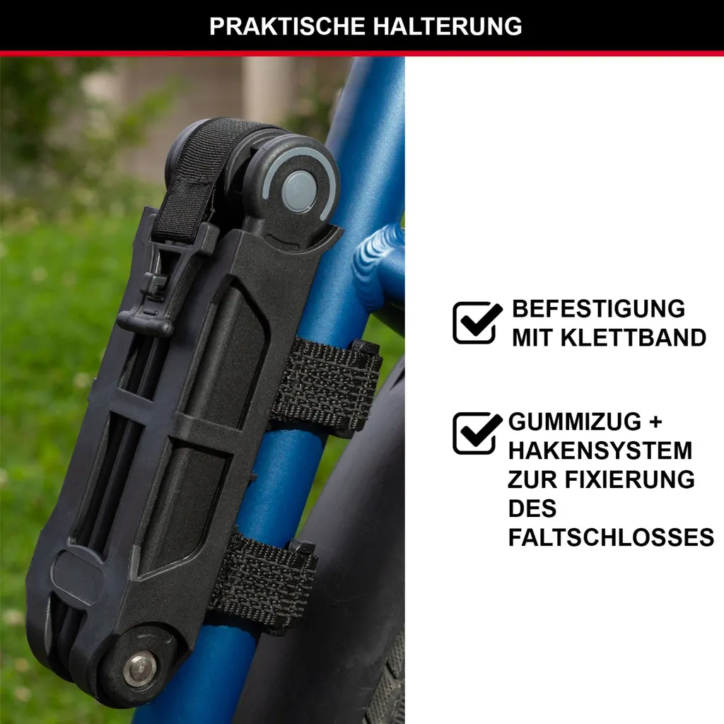 Antivol pliant en acier cémenté Master Lock 8335EURDPRO robuste