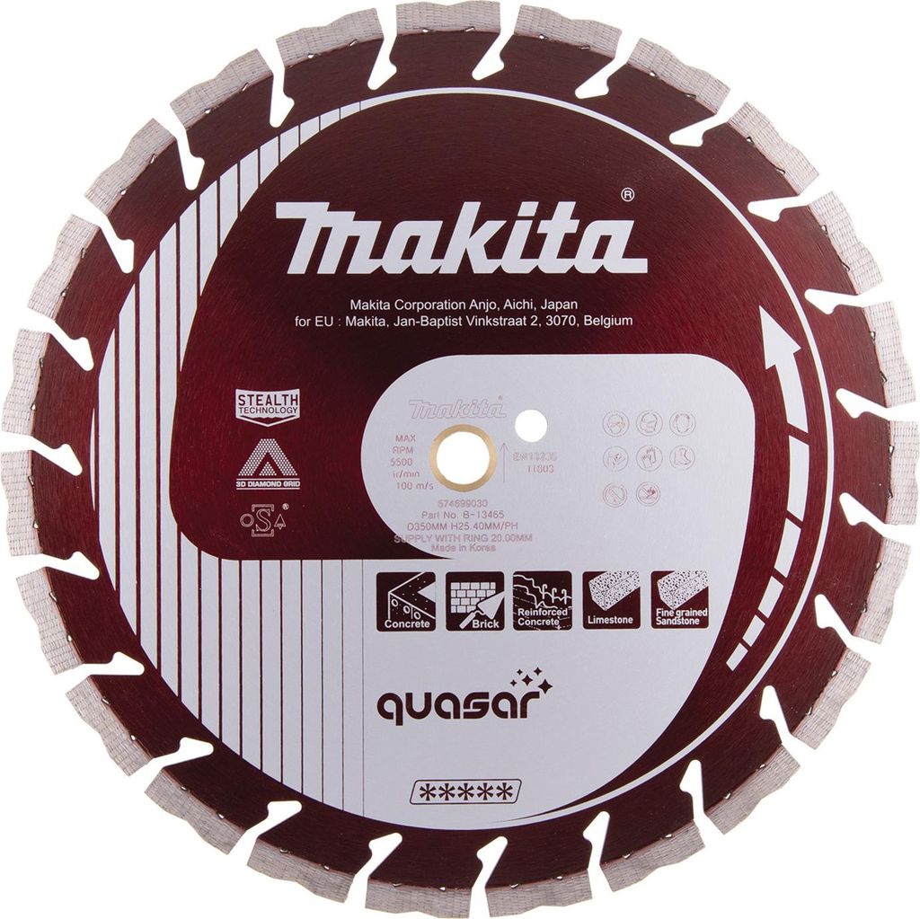 Makita Diamantscheibe 350x25,4 QUASAR