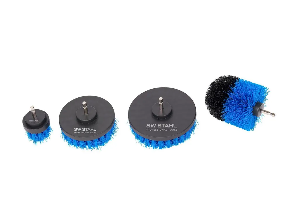 Brosses de décalaminage 1/4" pour enlever la rouille tenace