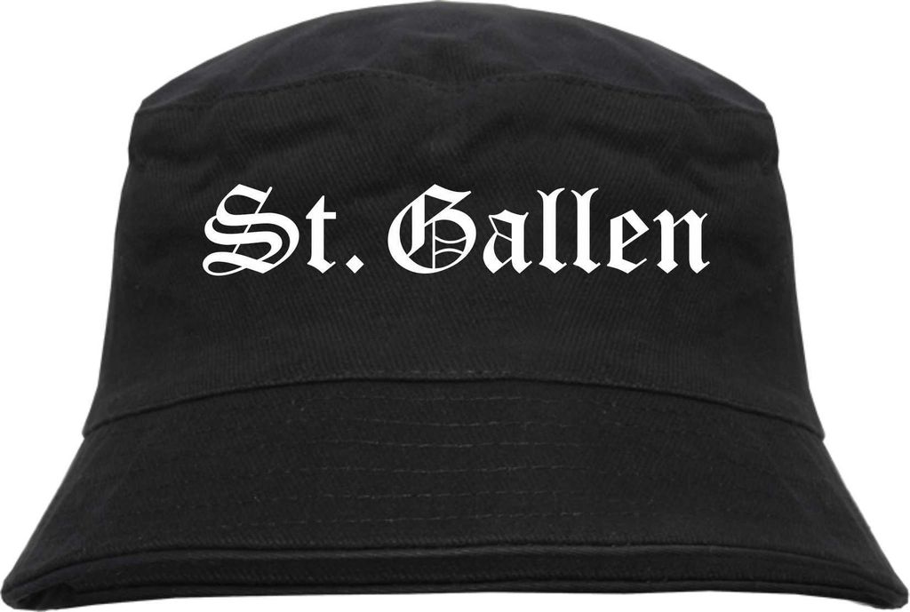 St.Gallen Fischerhut - Altdeutsch - bedruckt - Bucket Hat Produktbild 