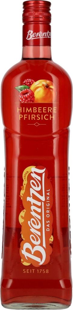 Berentzen Himbeere-Pfirsich | 16 % vol | 0,7 l Produktbild 