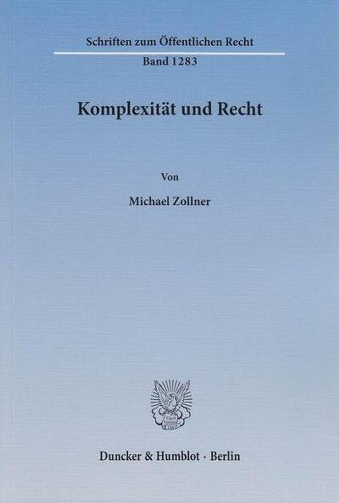 Komplexität und Recht