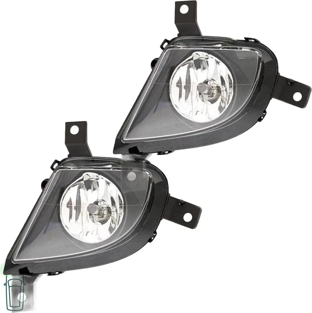 Coppia Fendinebbia BMW Serie 3 HELLA - Ricambio Cristallino H8 12V 55W